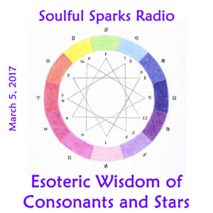 Consonants and Stars on Soulful Sparks Radio, Mar-5-2017