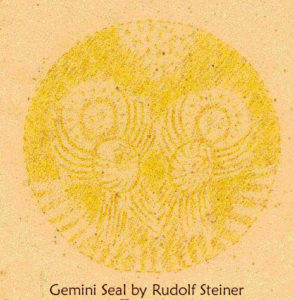 Gemini Seal by Rudolf Steiner