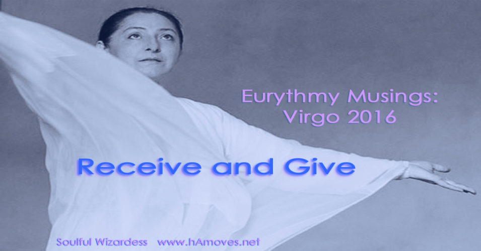 Eurythmy Musings: Virgo 2016
