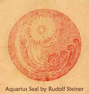 Aquarius Seal by Rudolf Steiner